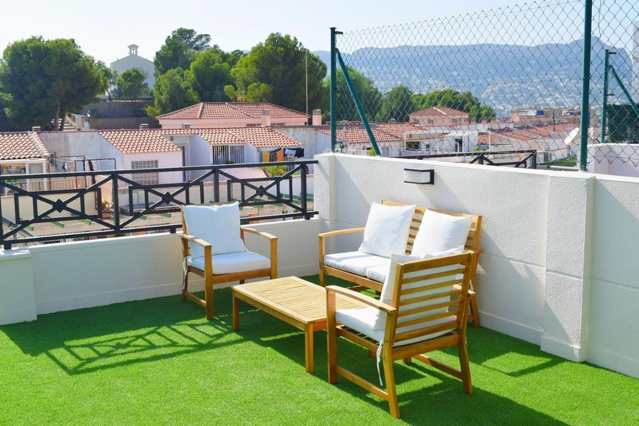 Atico Duplex Calpe Bay Exterior foto